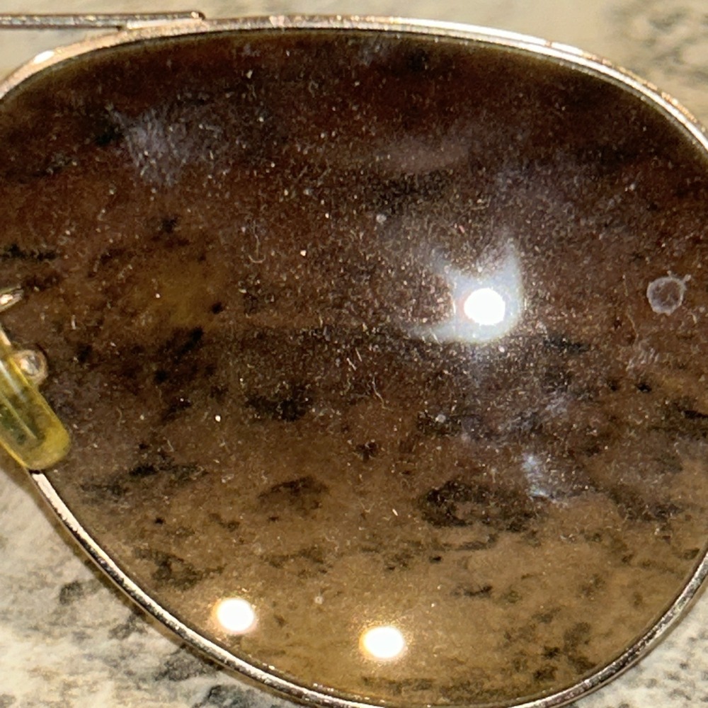 COACH womens sunglasses HC 7048 L107 Lt Gold/ White D2‎ - Picture 7 of 10